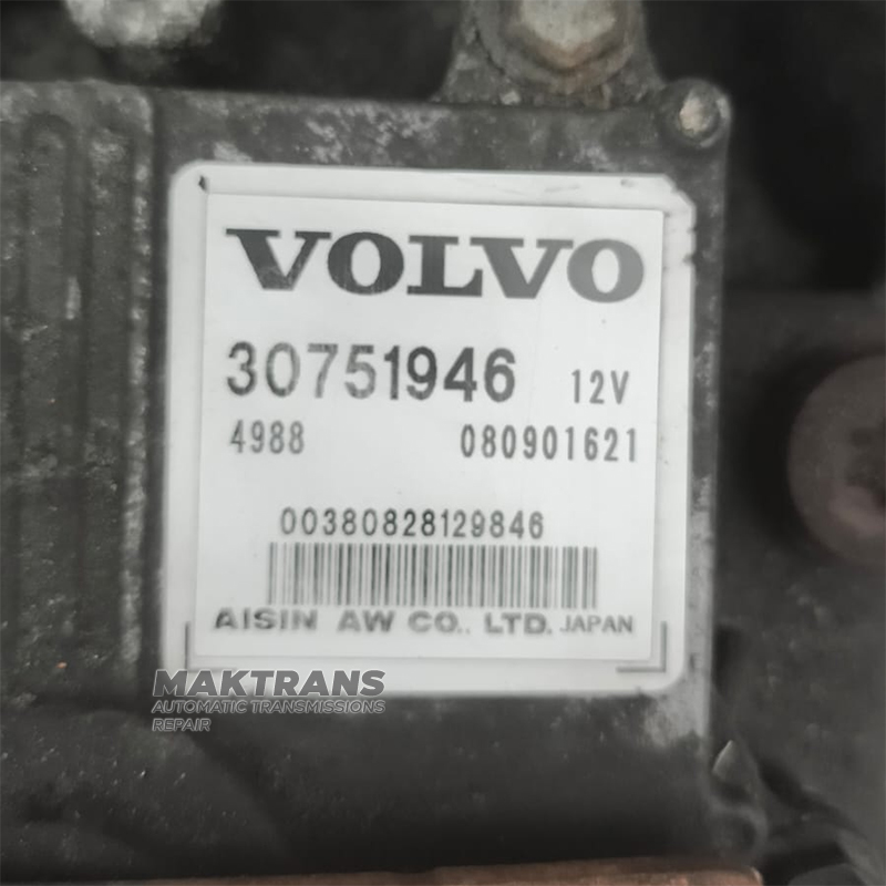 Automatic transmission complete with torque converter TF-80SC (AF40) 2WD — 31256205 (Volvo V70 3, 2.4L)