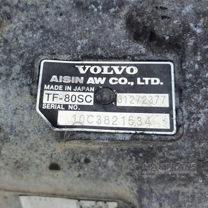 Automatic transmission complete with torque converter TF-80SC (AF40) 2WD — 31272377
