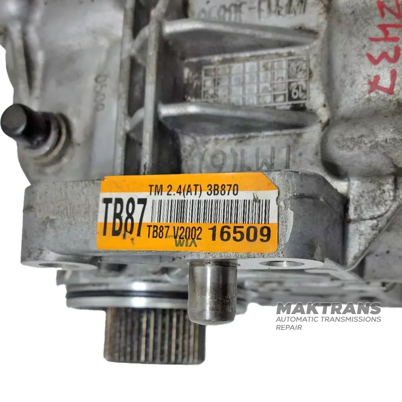 Transfer case Hyundai KIA A6MF1, A6LF1 — 473003B870 (marking TB87), 44 splines for transfer case