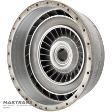 Aisin Warner A581 (Freightliner) torque converter pump wheel — outer journal diameter 149 mm, outer housing diameter 385 mm
