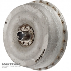 Aisin Warner A581 (Freightliner) torque converter pump wheel — outer journal diameter 149 mm, outer housing diameter 385 mm