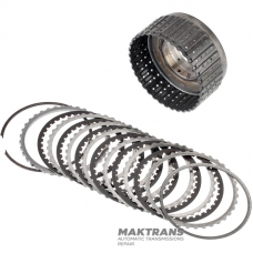 Low Clutch Drum JATCO JF405E 4543002711 - 6 friction discs (total thickness of the kit 22.20 mm)