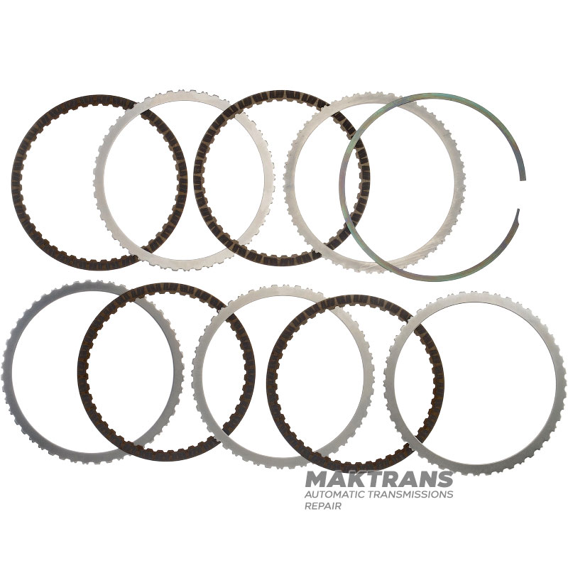 C3 Clutch Aisin Warner AWF8G45 Steel and Friction Disc Set - 4 Friction Discs (Total Set Thickness 18.40mm)