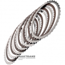 Set of steel and friction discs K38 Clutch Mercedes-Benz 725.0 - A7252721100, A7252728302, 6 friction discs (total thickness of the set 30.50 mm)