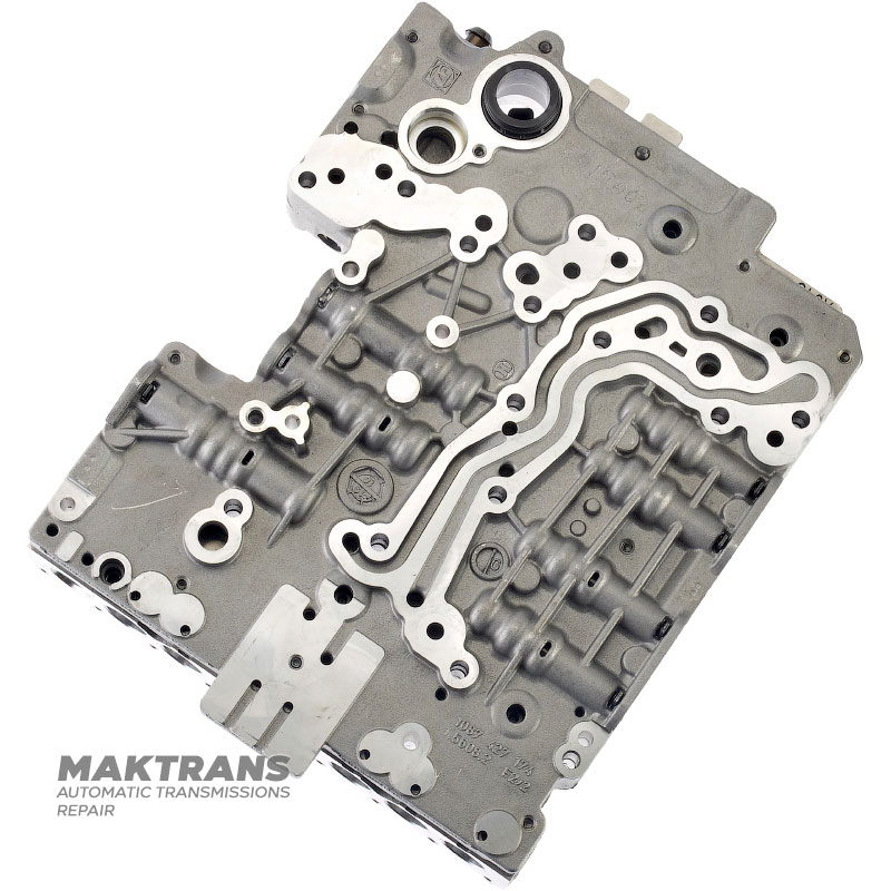 Valve body (without solenoids) ZF 8HP, separator plate AB 048 E-Shift — used, unrestored