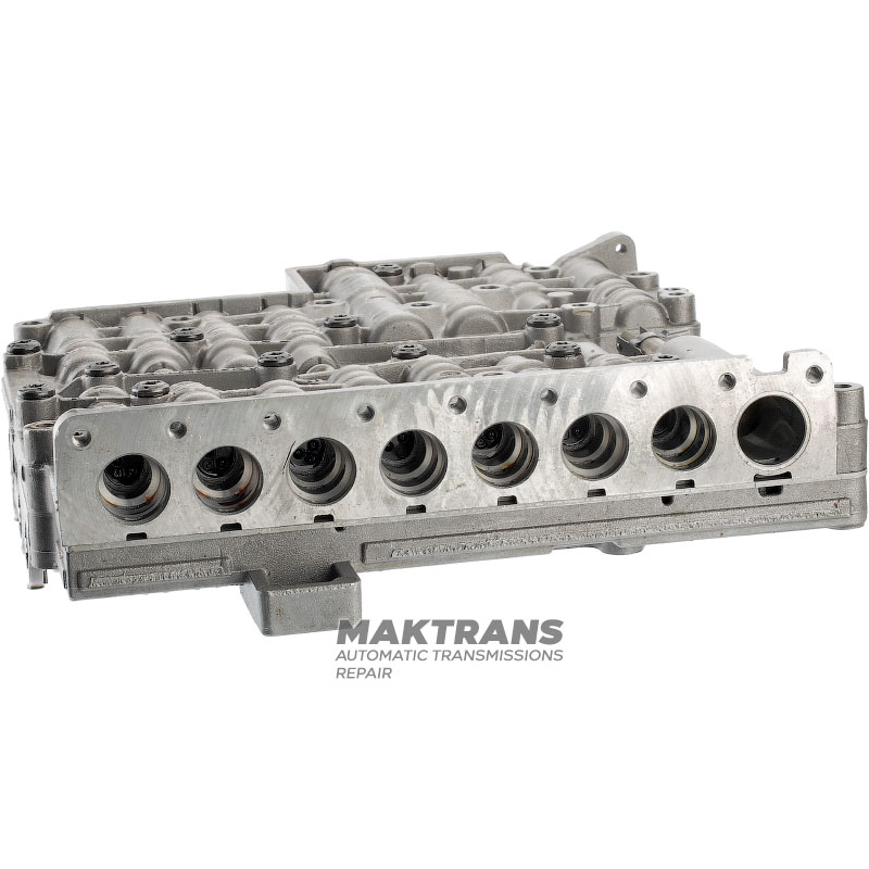 Valve body (without solenoids) ZF 8HP, separator plate AB 065 (1068327224), E-Shift — used, unrestored