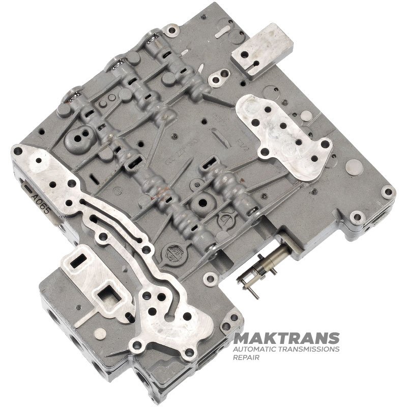 Valve body (without solenoids) ZF 8HP, separator plate AB 065 (1068327224), E-Shift — used, unrestored