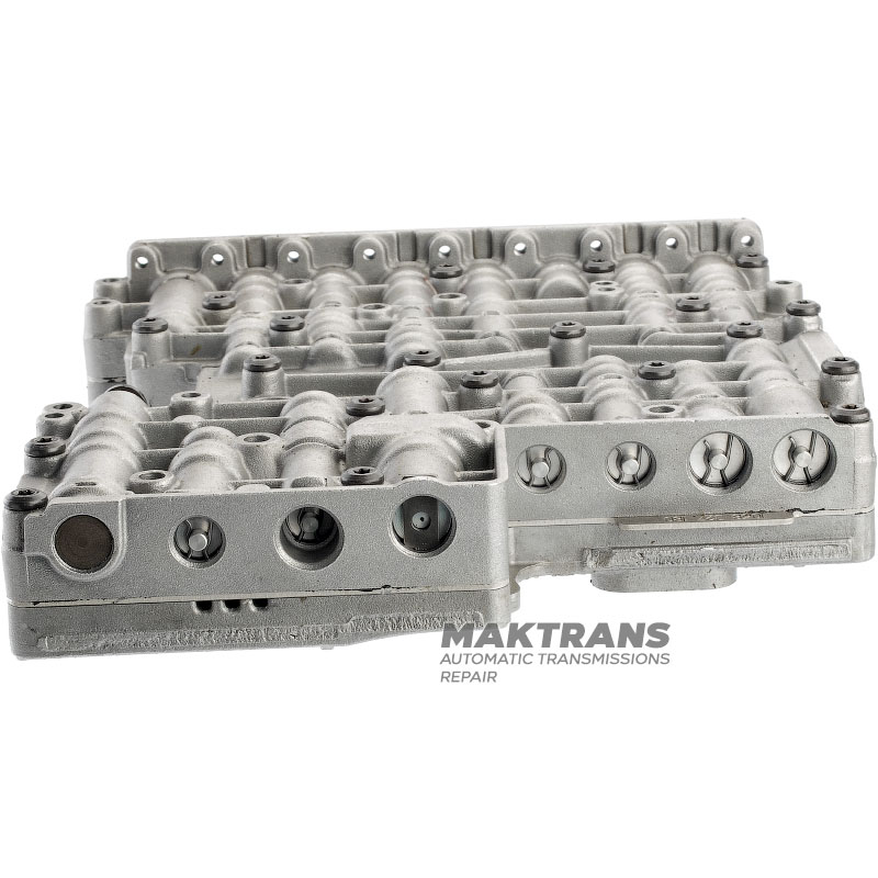 Valve body (without solenoids) ZF ZF 6HP19, 6HP26, 6HP32 (Gen1), separator plate AB 052 (1068327180), M-Shift — used, unrestored