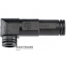 Oil feed pipe of the hydraulic unit VAG DSG 0BT/0BH — 0BH325288B (ext.Ø 12.85 mm)