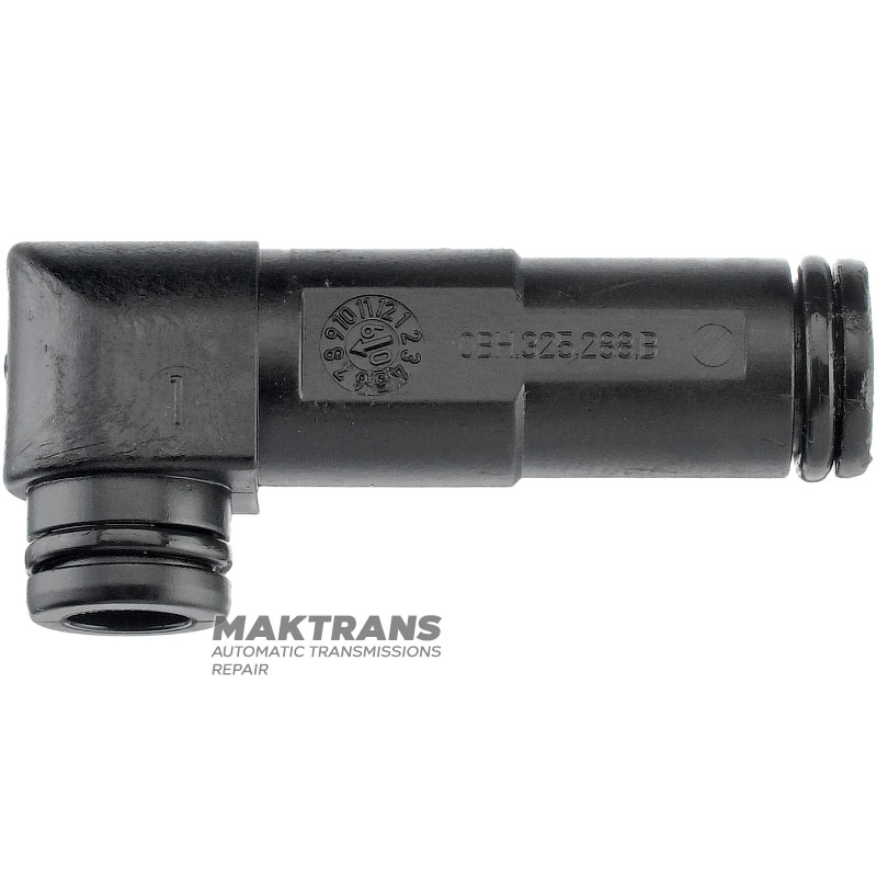 Oil feed pipe of the hydraulic unit VAG DSG 0BT/0BH — 0BH325288B (ext.Ø 12.85 mm)