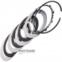 Steel and friction disc set ENGINE / STARTING Clutch Mercedes-Benz 725.0 Hybrid A2052500052, A2222500152 - 3 friction discs (total thickness of the set 14.45 mm)