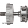 Input shaft / planetary gear FORD HF45 eCVT LX68-7D055-BA, HG9P-7A153-AA, HG9P-7H535-AA - 4 satellites (26 teeth), overall height 152 mm (21 splines, outer Ø 21.80 mm)