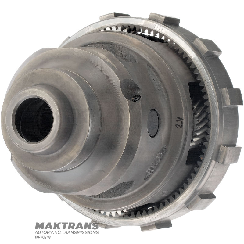 Differential 2WD FORD 8F35 JM5P-7F465-MB — 4 satellites (24 teeth, outer Ø 38.20 mm), sun gear 41 teeth (outer Ø 59.60 mm), ring gear 89 teeth