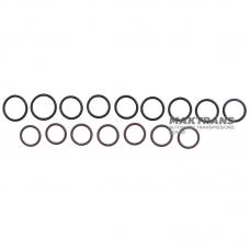 Set of rubber rings for solenoids ZF 8HP45, 8HP50, DODGE / CHRYSLER 845RE, 850RE