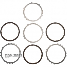 Set of steel and friction B1 Brake TOYOTA / LEXUS A750E, A750F, A760E, A760F, 3568160010, 3569160010 - 3 friction discs (total thickness of the set 16 mm)