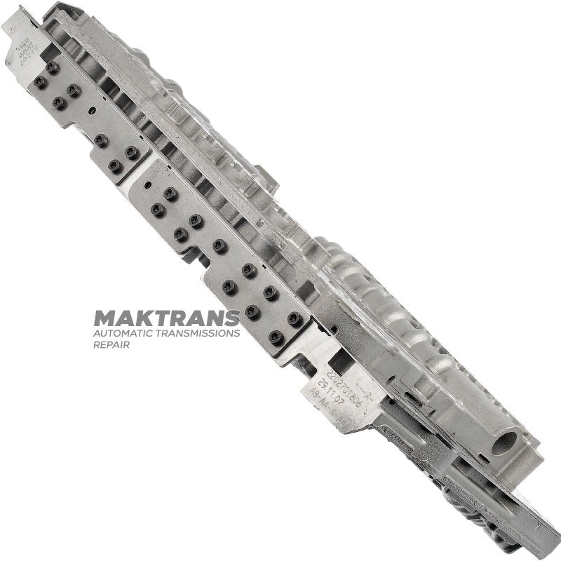 Valve block (without solenoids) Mercedes-Benz 722.9 - used, unrestored (R2202771901, R2202771701, A2202701806)