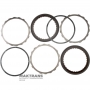 Set of steel and friction discs Low / Reverse Brake CD4E F3RZ-7B164-C, F3RZ-7B066-F - 2 friction discs (total thickness of the set 9.10 mm)