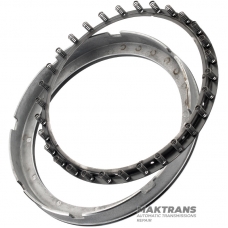 Piston with return spring Low / Reverse CD4E - F3RZ-7D403-A, 2S7Z-7D402-BA, 2S7Z-7A527-AA (piston height 28.75 mm)