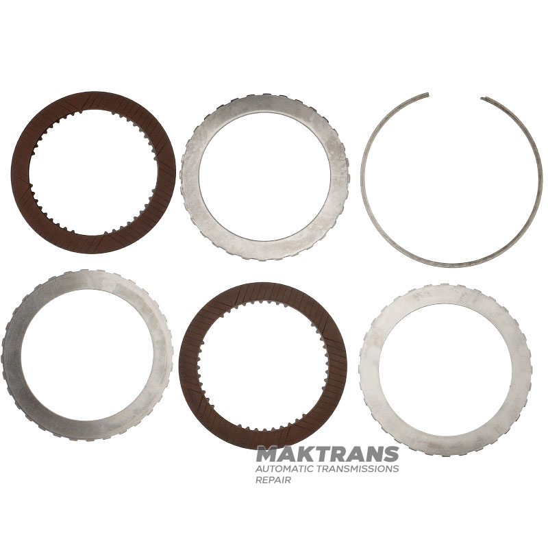 Reverse Clutch Drum (complete with discs) CD4E 3L8Z-7D044-AA - 2 friction discs (total thickness of the set 11.10 mm)