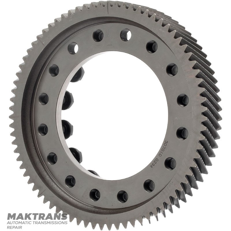 Helical gear differential TOYOTA, LEXUS U140 E/F, U150 E/F — 77 teeth (ext.Ø 218.50 mm, 3 notches)
