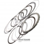 Set of steel and friction discs A Brake FORD 10R140 LC3Z-7F219-A, LC3Z-7F220-A - 4 friction discs (total thickness of the set 25 mm)