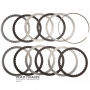 Set of steel and friction discs C Clutch FORD 10R140 LC3Z-7H095-A, LC3Z-7B442-C - 5 friction discs (total thickness of the set 32.15 mm)