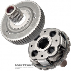 Planetary gear No. 4 FORD 10R140 LC3P-7A048-AE — 4 satellites (34 teeth per satellite), shaft height (from base) 159 mm, 43 splines (outer Ø 44 mm)