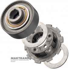 Rear planetary gear FORD A4LD, 4R44E, 4R55E, 5R55E, 5R55N, 5R55S, 5R55W P97GT-7D007-AHR — steel housing, 3 satellites (15 teeth, outer Ø 24.40 mm), ring gear 57 teeth (outer Ø 94.15 mm)