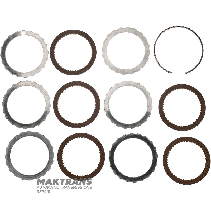 Drum DIRECT Clutch FORD A4LD, 4R44E, 4R55E, 5R55E, 5R55N, 5R55S, 5R55W, XL2P-7D047-CB - 5 friction discs (total thickness of the set 20.55 mm)