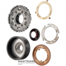 Rear planetary gear FORD A4LD, 4R44E, 4R55E, 5R55E, 5R55N, 5R55S, 5R55W, P90GT-7D007-ACR — 6 satellites (15 teeth on satellites, external Ø 24.50 mm), ring gear 57 teeth (external Ø 93.95 mm)