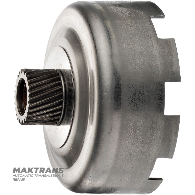 Sun gear front / rear planetary gear FORD FORD A4LD, 4R44E, 4R55E, 5R55E — 27 / 27 teeth (outer Ø of gears 41.10 mm, inner Ø of sleeve 23.50 mm)