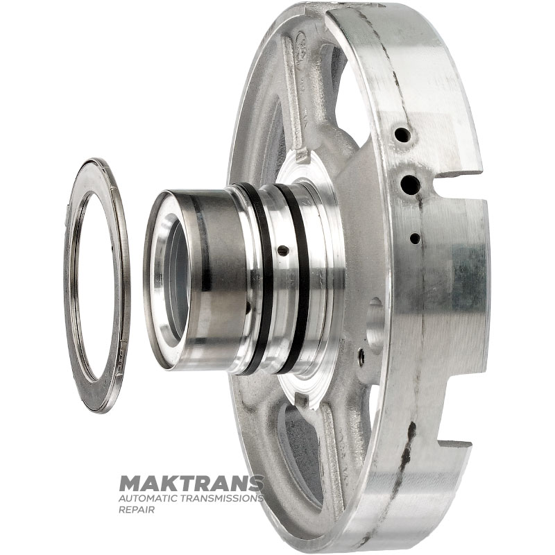 Central support (for speed sensor) FORD A4LD, 4R44E, 4R55E, 5R55E, 5R55N, 5R55S, 5R55W, F5TZ-7A130-BB, 7L328 — with Teflon rings (outer Ø by Teflon rings 59.10 mm)