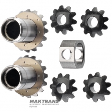 Set of half-axle gears (2 pcs.) and satellites (4 pcs.) Aisin Warner AWF8G30 — outer Ø of half-axle gear 40 mm (37 splines on the inner side)