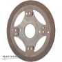 Friction disc of hydraulic converter ZF 6HP19, ZF 6HP21 — BMW (2000 - 2013) — (outer Ø 219.90 mm, 40 teeth on the inner side)