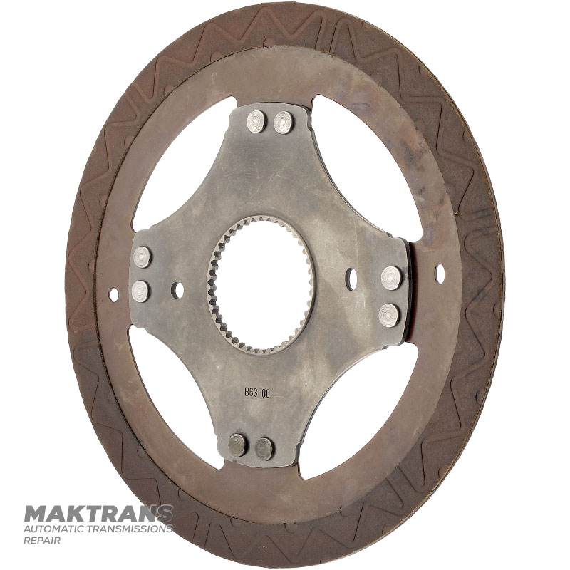 Friction disc of hydraulic converter ZF 6HP19, ZF 6HP21 — BMW (2000 - 2013) — (outer Ø 219.90 mm, 40 teeth on the inner side)