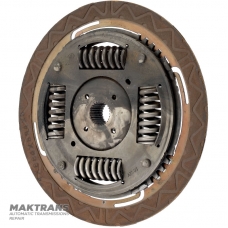 Friction disc with spring damper of hydraulic converter GM 6L45, 6L50 — BMW (2006 - 2013) — (outer Ø 220 mm, 27 splines on the inner side)