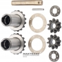 Set of half-axle gears (2 pcs.) and satellites (2 pcs.) Aisin Warner TF-73SC — outer Ø of half-axle gear 40 mm (26 splines for half-axle)