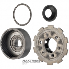 Rear planetary gear FORD A4LD, 4R44E, 4R55E, 5R55E, 5R55N, 5R55S, 5R55W P97GT-7D007-AHR — steel housing, 3 satellites (15 teeth, outer Ø 24.40 mm), ring gear 57 teeth (outer Ø 94.10 mm)