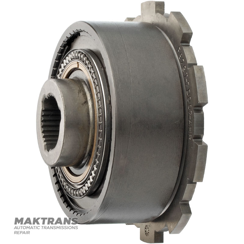 Rear planetary gear FORD A4LD, 4R44E, 4R55E, 5R55E, 5R55N, 5R55S, 5R55W P97GT-7D007-AHR — steel housing, 3 satellites (15 teeth, outer Ø 24.40 mm), ring gear 57 teeth (outer Ø 94.10 mm)