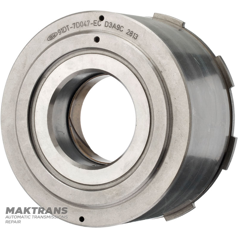 Direct Clutch Drum A4LD, 4R44E, 4R55E, 5R55E, 5R55N, 5R55S, 5R55W, 91DT-7D047-EB, 91DT-7D047-EC — 6 friction discs (total thickness of the kit 25.30 mm), with a sleeve under the hub