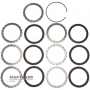 FORWARD Clutch Drum FORD A4LD, 4R44E, 4R55E, 5R55E, 5R55N, 5R55S, 5R55W 91DT-7A511-EB — with Teflon rings on the hub, 6 friction discs (total thickness of the kit 25.75 mm)