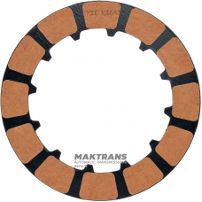 Wet clutch friction plate (with internal teeth) 722.930 AMG Speedshift MCT (OD 188 mm ID 121 mm 12T TH 3.75 mm)