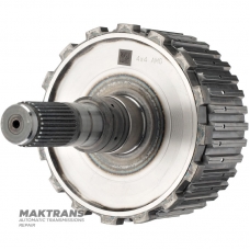 Output shaft, drum K27 Clutch Mercedes-Benz 725.0 AMG A2902701300 - shaft length 135 mm, 30 splines (ext.Ø 31.70 mm), drum K27 (7 friction discs)
