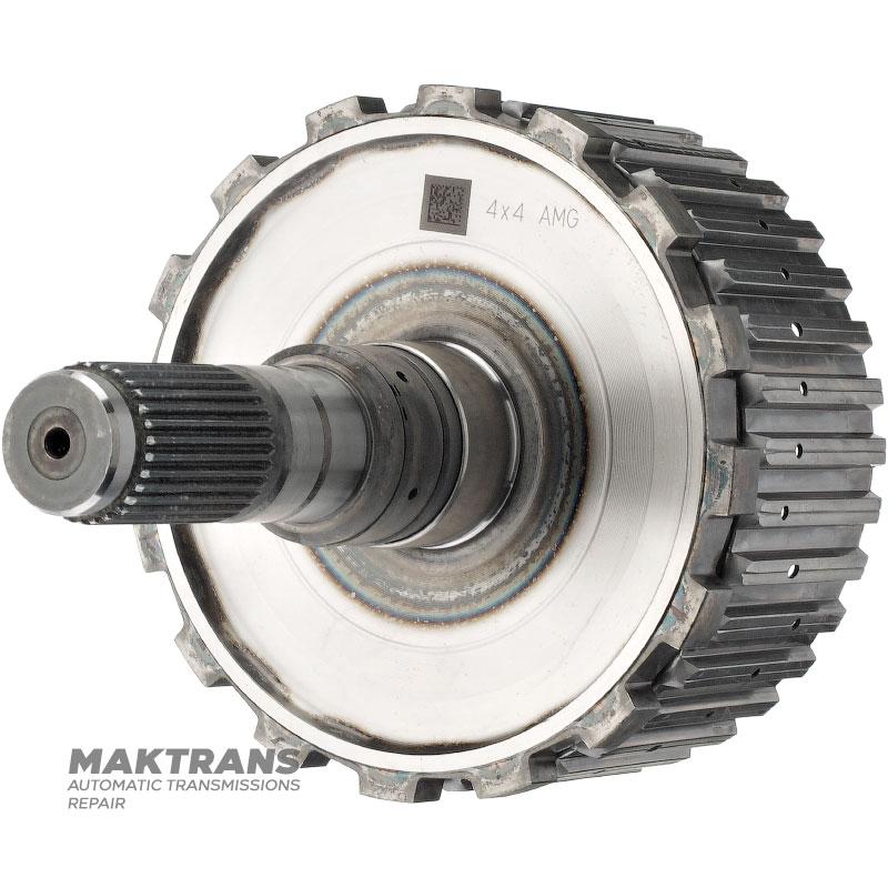 Output shaft, drum K27 Clutch Mercedes-Benz 725.0 AMG A2902701300 - shaft length 135 mm, 30 splines (ext.Ø 31.70 mm), drum K27 (7 friction discs)