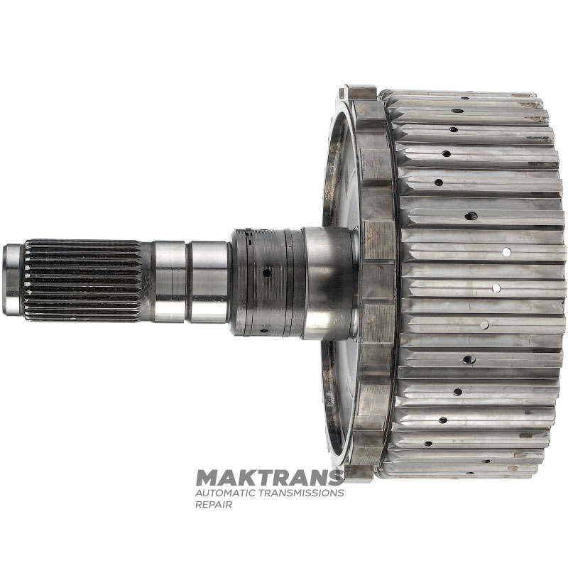 Output shaft, drum K27 Clutch Mercedes-Benz 725.0 AMG A2902701300 - shaft length 135 mm, 30 splines (ext.Ø 31.70 mm), drum K27 (7 friction discs)
