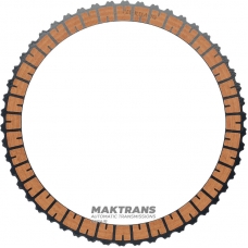 Torque converter friction plate TG-81SC F8F35 GA8F22 U881 (OD 247 mm ID 204 mm TH 4.03 mm 50T)