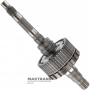 Rear planetary gear, output shaft TOYOTA / LEXUS A750 E/F, A760 E/F 3576060060 — shaft length 100 mm, 23 splines (outer Ø 30.45 mm, length of splined part of shaft 26 mm), 4 satellites (19 teeth on satellites)