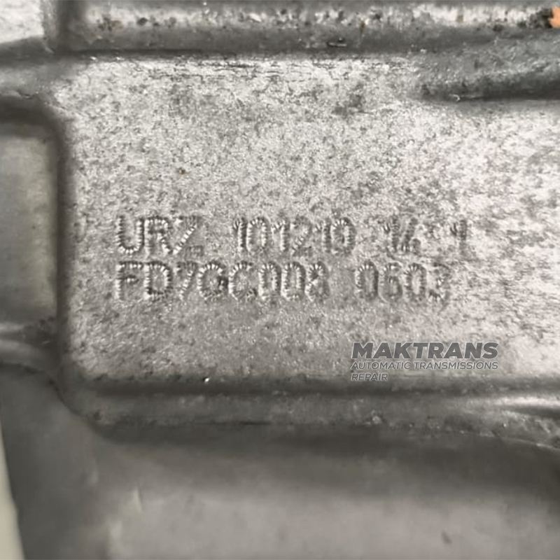 Automatic transmission assembly VAG 0GC DQ381, 2WD — transmission index URZ, (0GC300046QX, 0GC300046Q)