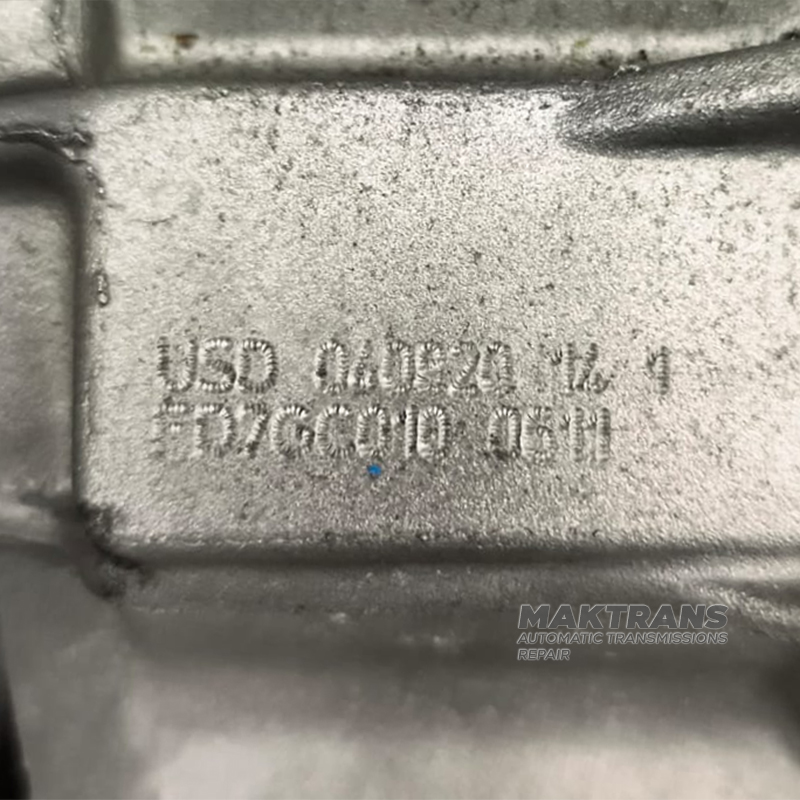 Automatic transmission assembly VAG 0GC DQ381, 2WD — transmission index USD, (0GC300046QX, 0GC300046Q)