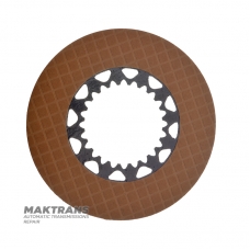 Transfer case friction disc Mercedes-Benz SEC A2035500108 — (ext.Ø 100 mm, 24 teeth, thickness 2 mm)